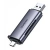 UGREEN USB + USB-C adapteris kortelių skaitytuvas SD + Micro SD