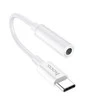 Garso adapteris Hoco LS30 Type-C iki 3.5mm baltas