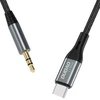 Audio kabelis Dudao L11ProT USB-C to 3.5mm 1.0m juodas