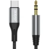 Audio kabelis Dudao L11ProT USB-C to 3.5mm 1.0m juodas