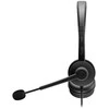 Ausinės su mikrofonu Axtel FLOW UC stereo USB-A/C juodos