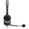 Ausinės su mikrofonu Axtel FLOW UC stereo USB-A/C juodos