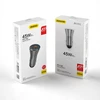Automobilinis įkroviklis Dudao R4Max 55W USB-C/USB-A pilkas