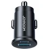 Automobilinis įkroviklis Joyroom JR-CCN16 USB-A/USB-C 15W juodas