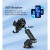 Automobilinis laikiklis-įkroviklis Choetech T203-F 15W Gravity Car Charger Holder juodas