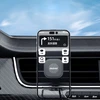 Automobilinis telefono laikiklis Dudao F6+ (air vent) juodas