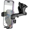 Automobilinis telefono laikiklis Hoco H65 (dashboard) juodas