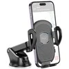 Automobilinis telefono laikiklis Hoco H9 (dashboard) juodas