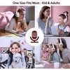 Belaidės ausinės Reach Cat Glow rožinės