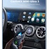 Belaidis CarPlay/Android Auto adapteris Carlinkit Mini Ultra3 juodas