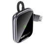Belaidis CarPlay/Android Auto adapteris Acefast QC1 juodas