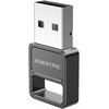 Bluetooth adapteris Borofone DH8 Bluetooth 5.1 juodas