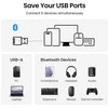 Bluetooth adapteris Ugreen CM591 Bluetooth 5.3 juodas