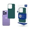 Dėklas 3mk Matt Case Apple iPhone 14 Pro tamsiai žalias
