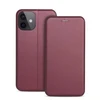Dėklas Book Elegance Samsung A175 A17 4G/A176 A17 5G tamsiai raudonas