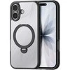 Dux Ducis Aimo Mag dėklas su Magnetic Ring and Stand skirtas Apple iPhone 17 – juodos spalvos