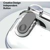Dėklas Dux Ducis PECL Apple AirPods 4 pilkas