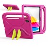 Dėklas Dux Ducis Puff Apple iPad 10.9 2022/iPad 11 2025 rožinis