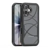 Dėklas Dux Ducis Shld Apple iPhone 17 juodas (Rhythm Pattern)