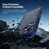 Dėklas Dux Ducis Shld Apple iPhone 17 juodas (Umbra Pattern)