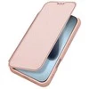 DUX DUCIS piniginės dėklas SKIN PRO, skirtas IPHONE 17 PRO, rožinis