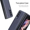 Dux Ducis Venice dėklas skirtas Samsung Z Fold 4 5G, mėlynas