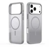 DUX DUCIS dėklas YIND, suderinamas su „MagSafe“, skirtas IPHONE 17 PRO, pilkas