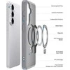 Dėklas Dux Ducis Yind Magnetic Stand Samsung S947 S26 Plus pilkas