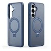 Dėklas Dux Ducis Yind Magnetic Stand Samsung S942 S26 tamsiai mėlynas