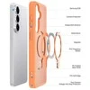 Dėklas Dux Ducis Yind Magnetic Stand Samsung S942 S26 oranžinis