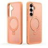 Dėklas Dux Ducis Yind Magnetic Stand Samsung S947 S26 Plus oranžinis