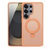 Dėklas Dux Ducis Yind Magnetic Stand Samsung S948 S26 Ultra oranžinis