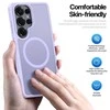 Dėklas Dux Ducis Yind MagSafe Samsung S948 S26 Ultra violetinis