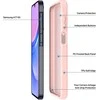Dėklas Dux Ducis Yind Samsung A175 A17 4G/A176 A17 5G rožinis
