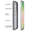 Dėklas Dux Ducis Yind Samsung A576 A57 5G pilkas