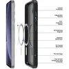 Dėklas Dux Ducis Yind skirtas Samsung S931 S25 juodas
