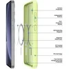 Dėklas Dux Ducis Yind skirtas Samsung S936 S25 Plus žalias