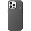 Dėklas HDD Silicone MagSafe Case Apple iPhone 12/12 Pro tamsiai pilkas