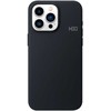 Dėklas HDD Silicone MagSafe Case Samsung S918 S23 Ultra 5G juodas