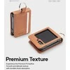 Dėklas Mercury Basic Diary Samsung F741 Z Flip6 rudas