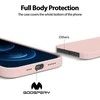 Dėklas Mercury Pure Magsafe Silicon Case Samsung S942 S26 rožinio smėlio
