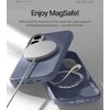 Dėklas Mercury Pure Magsafe Silicon Case Apple iPhone 17 levandos pilka