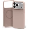 Dėklas Mercury Pure Magsafe Silicon Case Apple iPhone 17 Pro rožinio smėlio