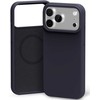Dėklas Mercury Pure Magsafe Silicon Case Apple iPhone 17 Pro tamsiai mėlynas