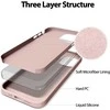 Dėklas Mercury Silicone skirta Apple iPhone 16e rožinės spalvos