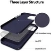 Dėklas Mercury Silicone Samsung A56 mėlynos spalvos/navy