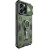 Dėklas Nillkin CamShield Armor Pro Apple iPhone 14 Pro Max žalias