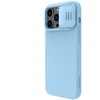Dėklas Nillkin CamShield Silky Magnetic Silicone Apple iPhone 14 Plus šviesiai mėlynas