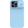 Dėklas Nillkin CamShield Silky Magnetic Silicone Apple iPhone 14 Plus šviesiai mėlynas