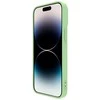 Dėklas Nillkin CamShield Silky Silicone Apple iPhone 15 šviesiai žalias